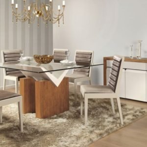 COLUNA VALENTINO QUADRADA - BUFFET VALENTINO - CADEIRA GALA NEW